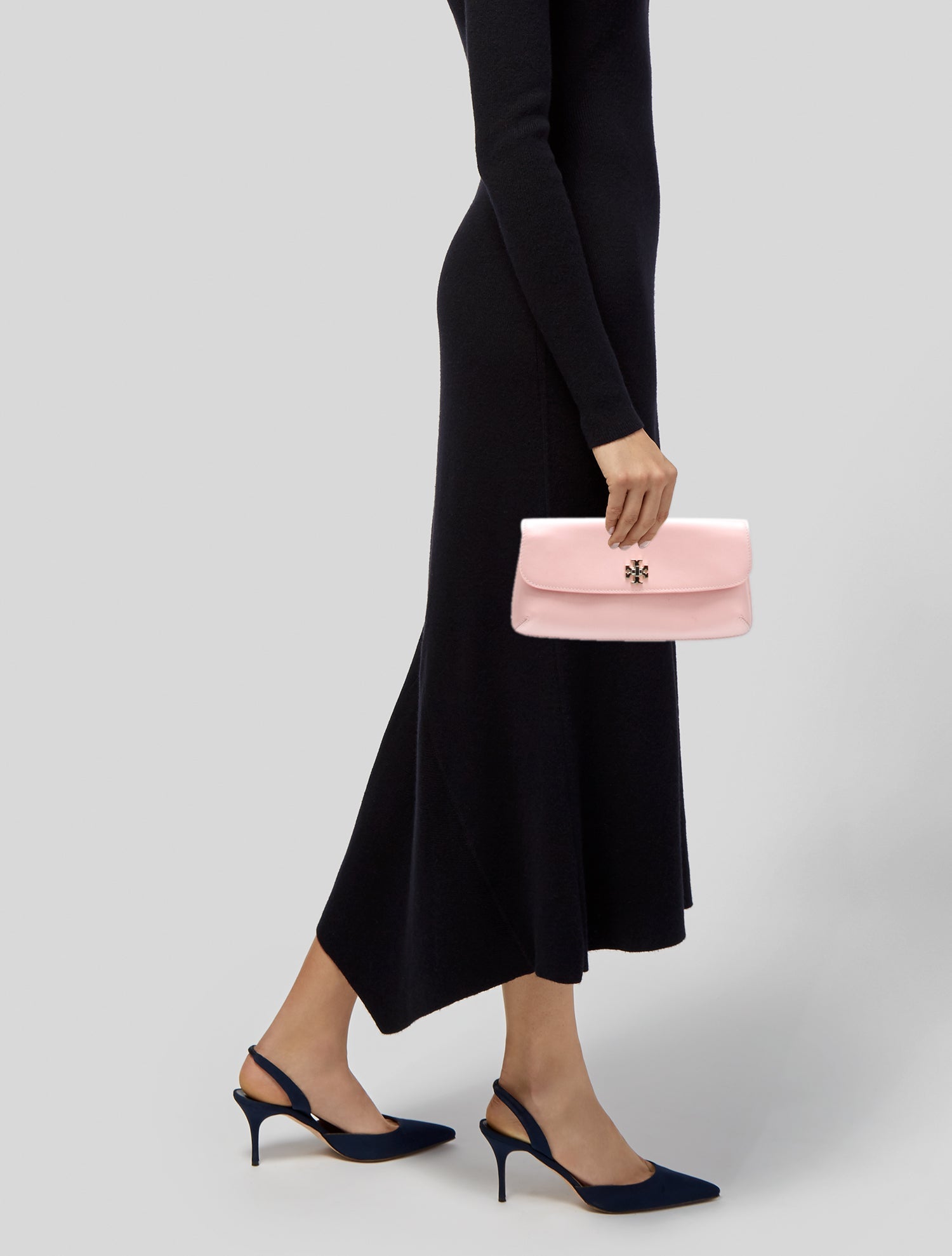 Tory Burch Saffiano Leather Clutch